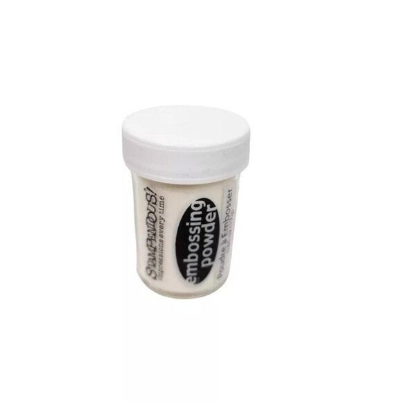 2 STAMPENDOUS Embossing Powders Pearlustre Rubellite Pearl, Clear Transparent - Picture 6 of 10